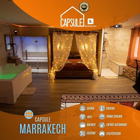 Capsule Marrakech I Chicha I Sauna I Balneo I Console Ps5 I Cinema Trith-Saint-Leger Exterior photo