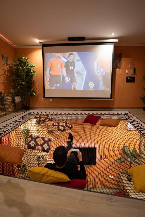 Capsule Marrakech I Chicha I Sauna I Balneo I Console Ps5 I Cinema Trith-Saint-Leger Exterior photo
